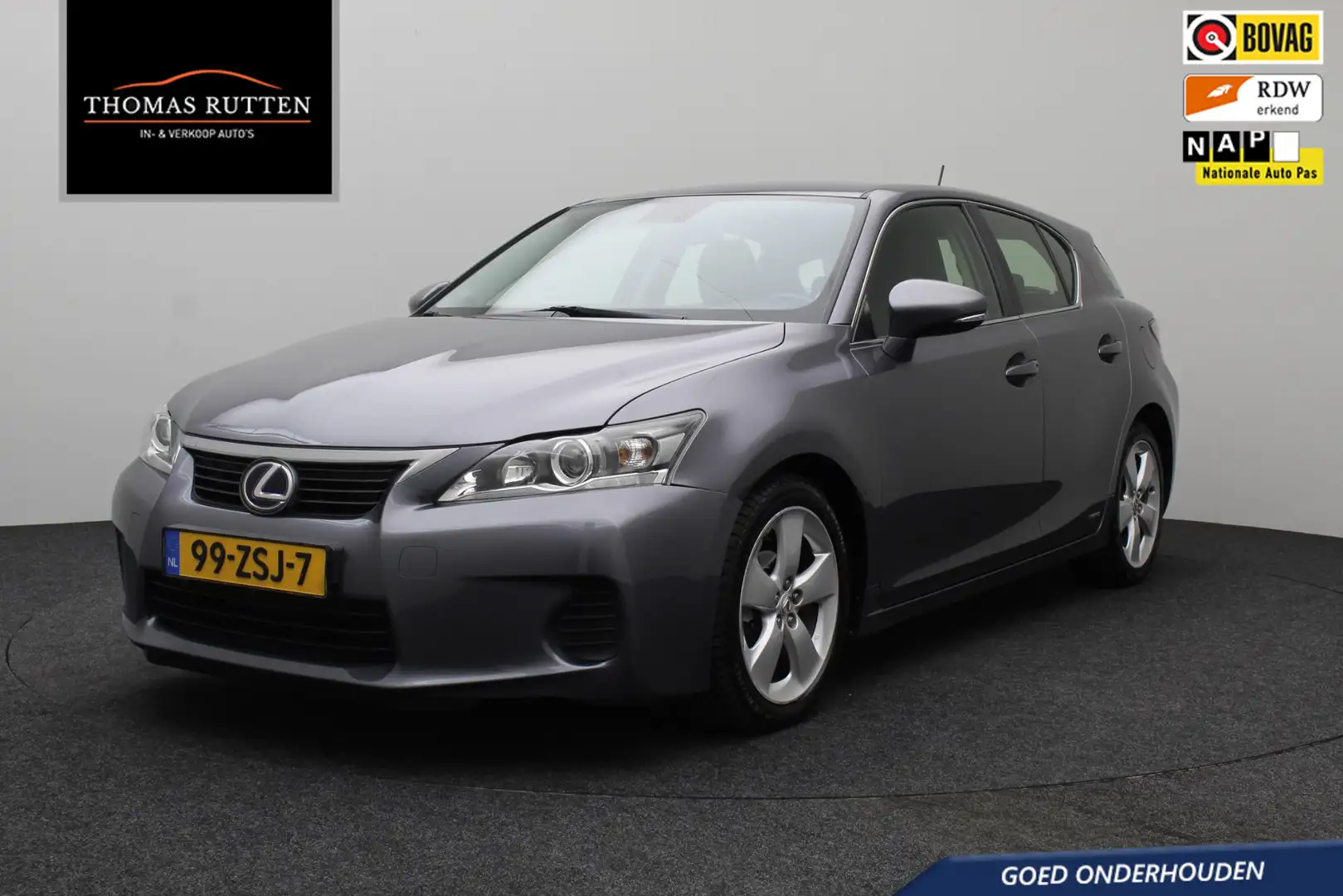Lexus CT 200h Hybrid 2013 | Airco | Cruise Control | Navigatie | Gri - 1