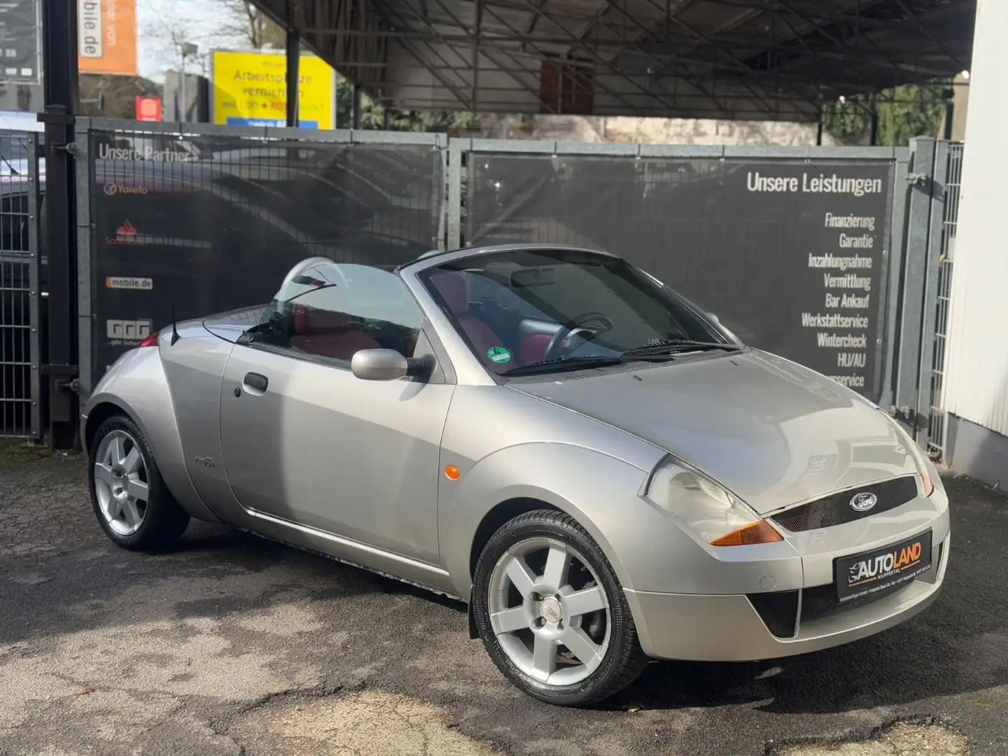 Ford Streetka Roadster 1.6l*KLIMA*LEDER*TÜV 02/2027 Argintiu - 2