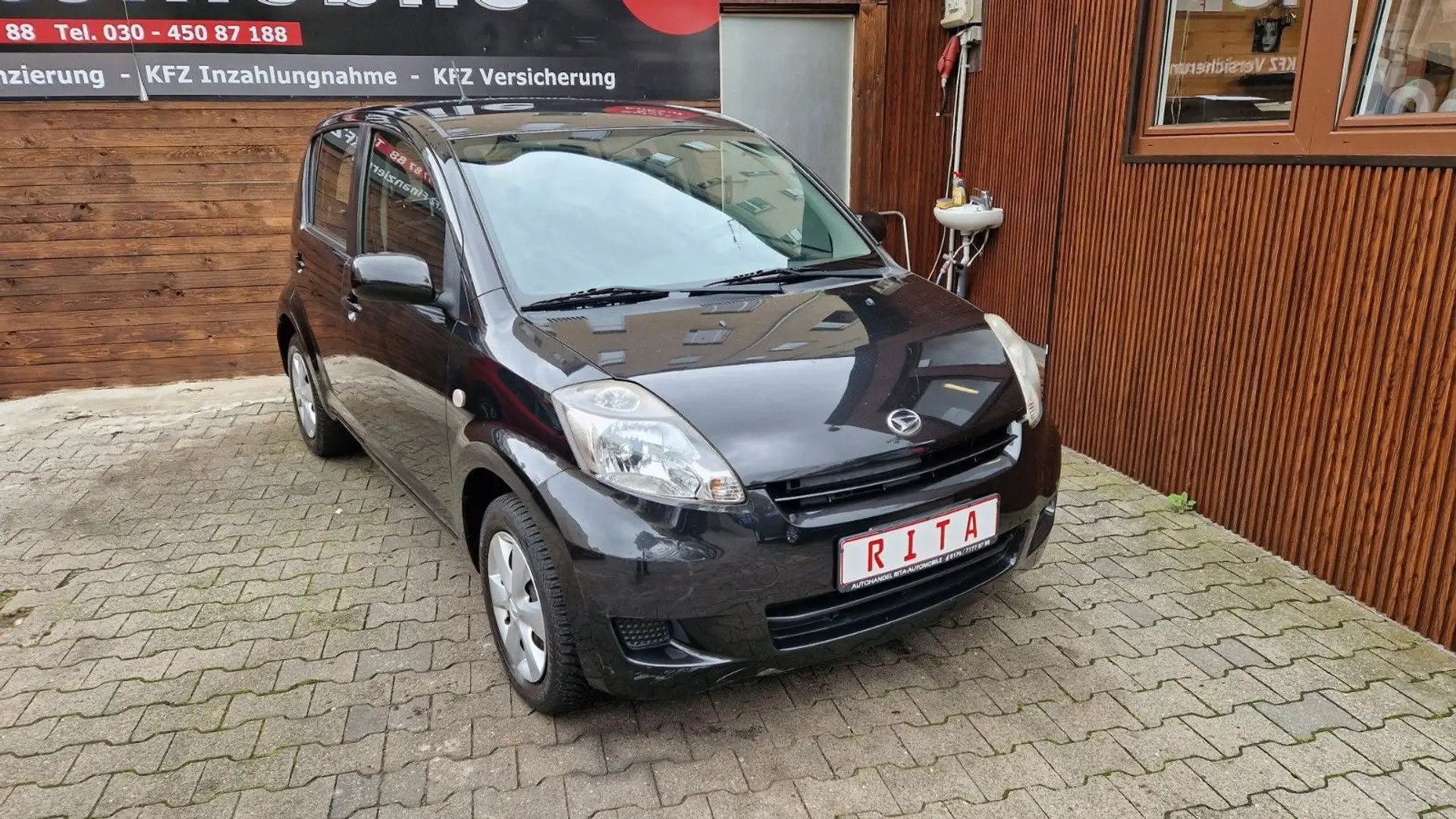 Daihatsu Sirion 1.0 Klima, Nichtraucher, 1 Hand, Tüv Neu Negro - 1