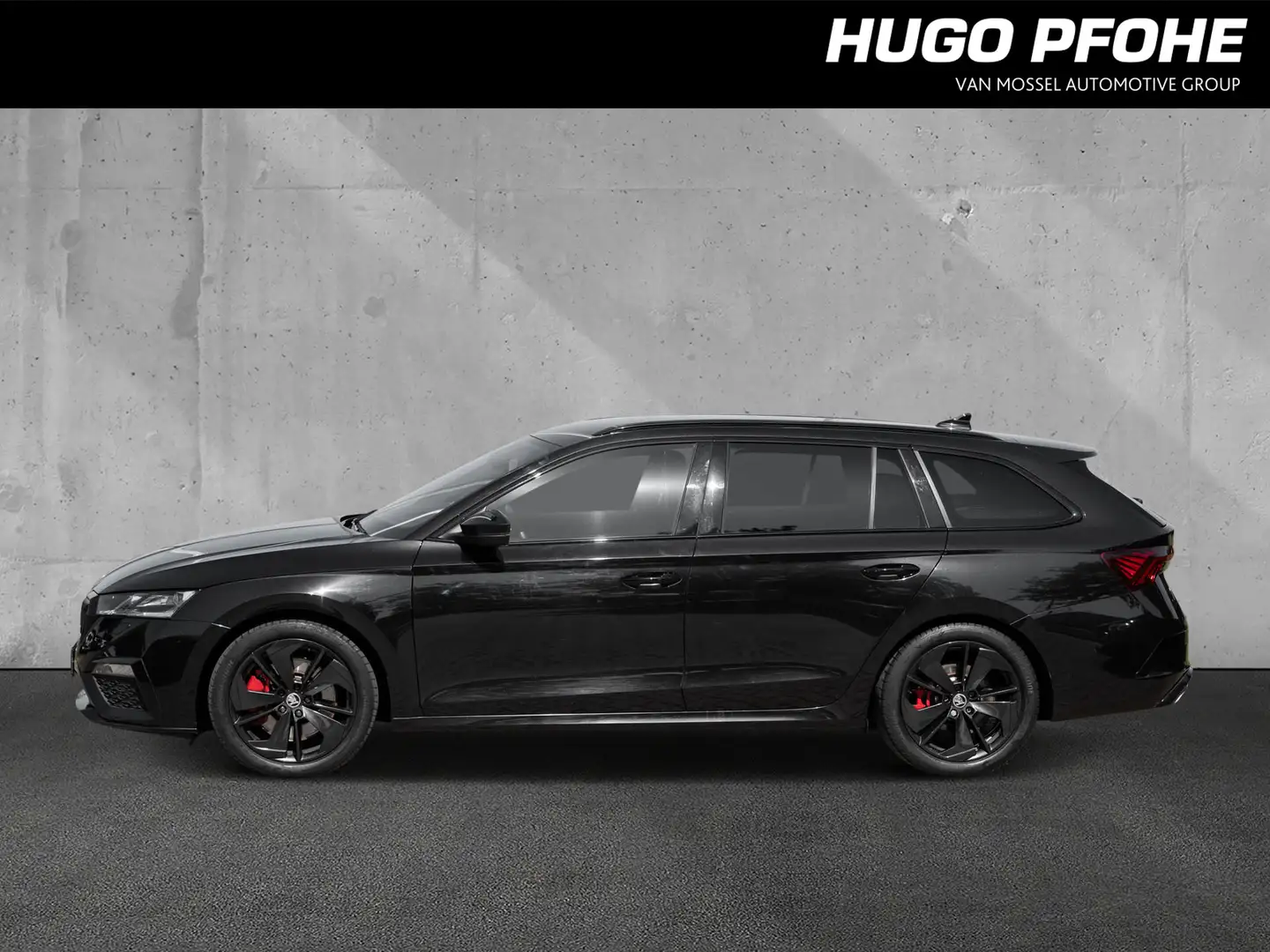 Skoda Octavia Combi 2.0 TSI RS OPF Schwarz - 2