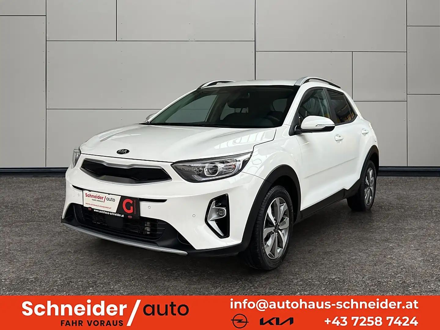 Kia Stonic 1,0 TGDI GPF ISG Gold 48V Weiß - 1