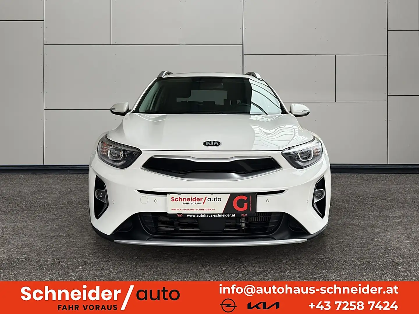 Kia Stonic 1,0 TGDI GPF ISG Gold 48V Weiß - 2