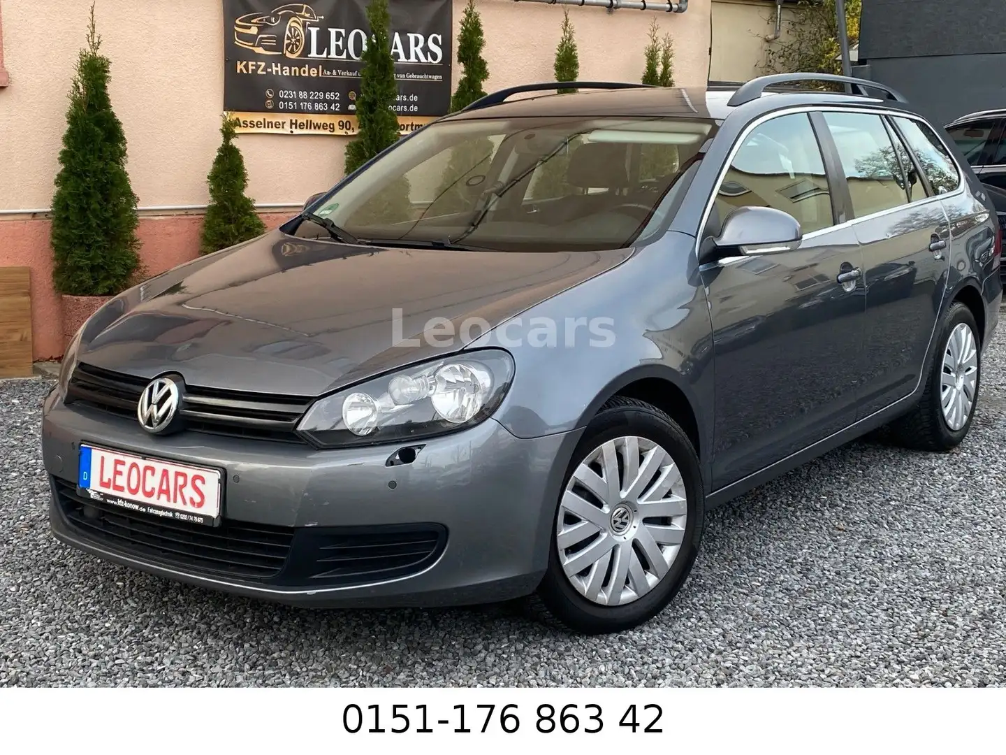 Volkswagen Golf VI Variant 1.6 TDI Comfortline Gris - 1