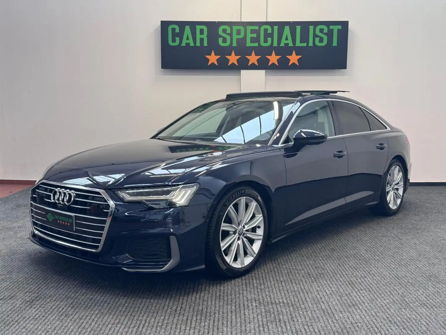 Audi A6 50 3.0 TDI quattro S-LINE TETTO|MATRIX|ACC|360|19' Blu/Azzurro - 1