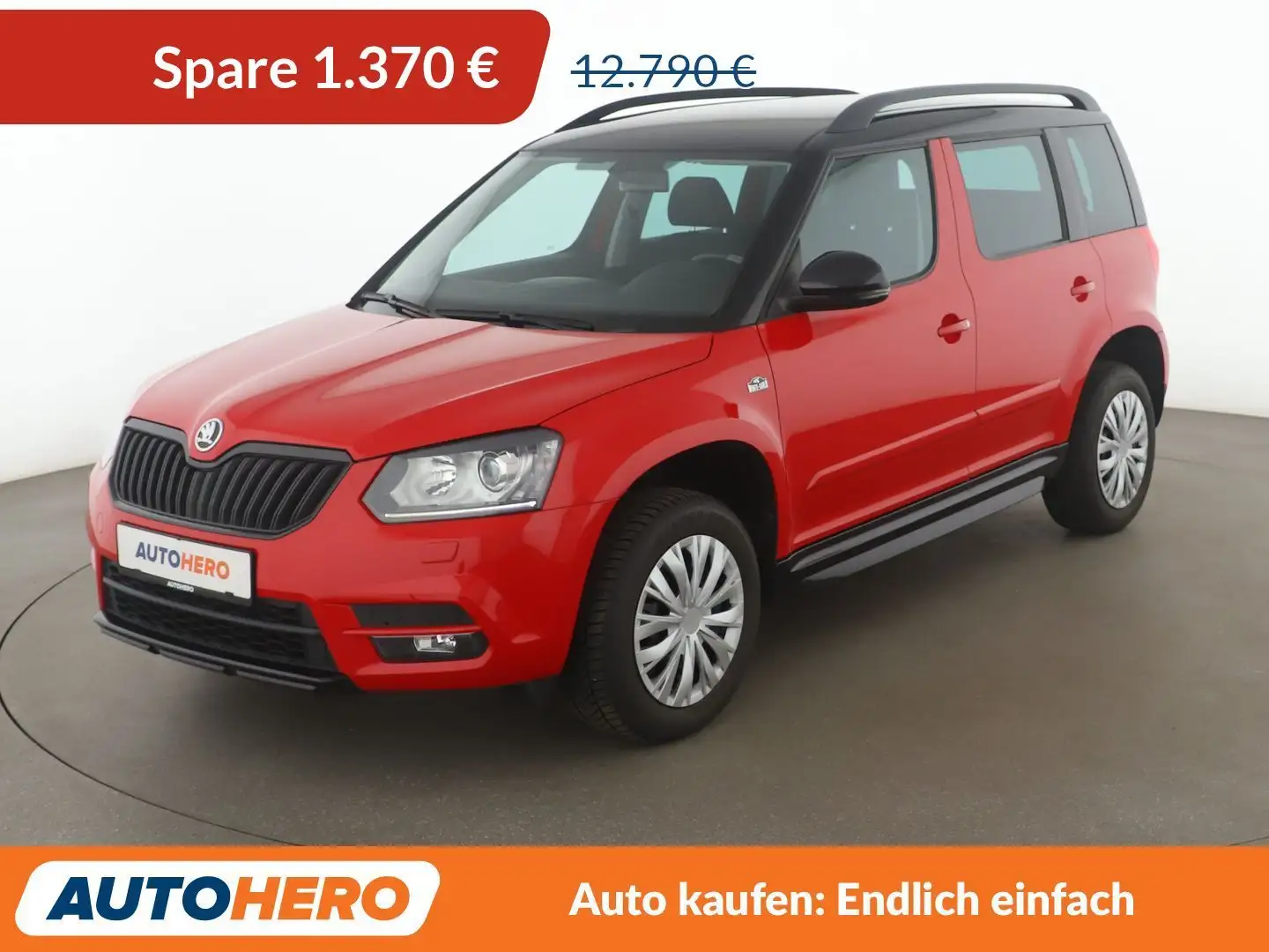 Skoda Yeti 1.2 TSI Monte Carlo *BI-XENON*TEMPO*PDC*SHZ* Rot - 1