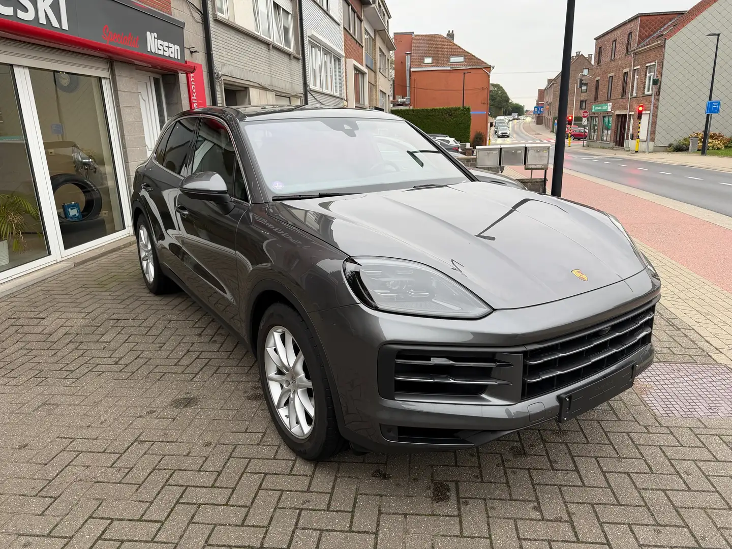 Porsche Cayenne 3L Turbo V6 Facelift, 4 roues directrices +options Gris - 2