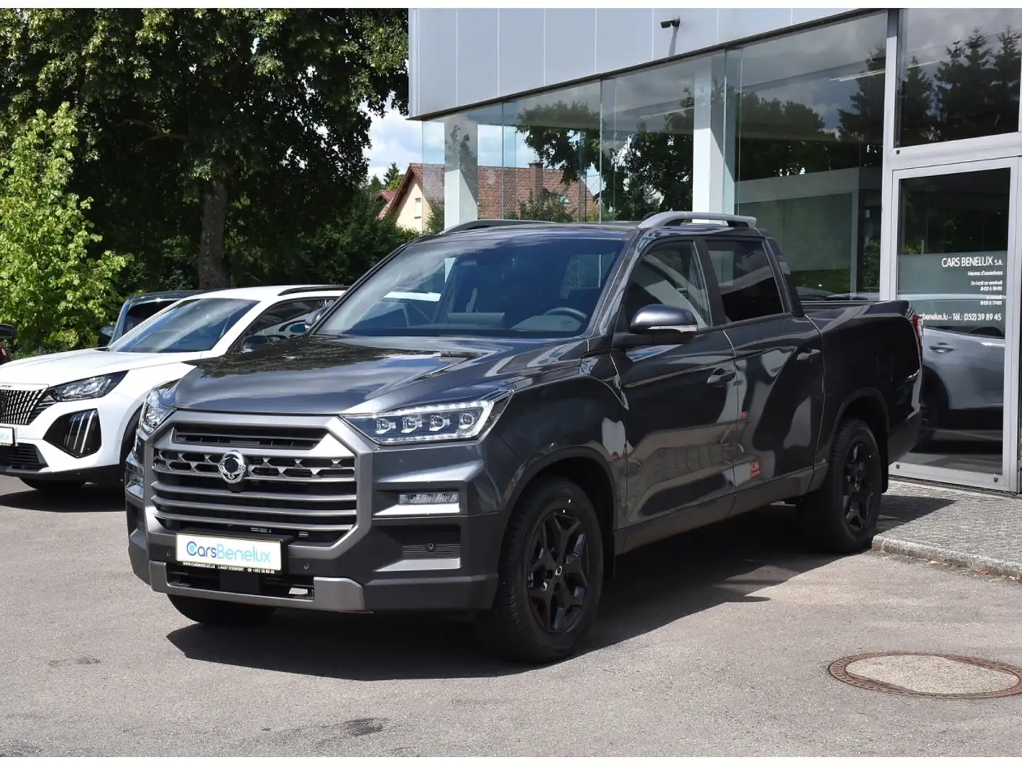 KGM Musso Grand 2.2 D Black Line 4WD Auto. CUIR ACC LANE CAM Gris - 2