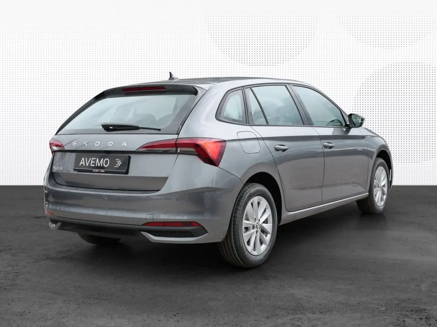 Skoda Scala Drive 1.0 TSI ACC|SHZ|FSE|VZE|NAVI|VIRTUAL Grijs - 2