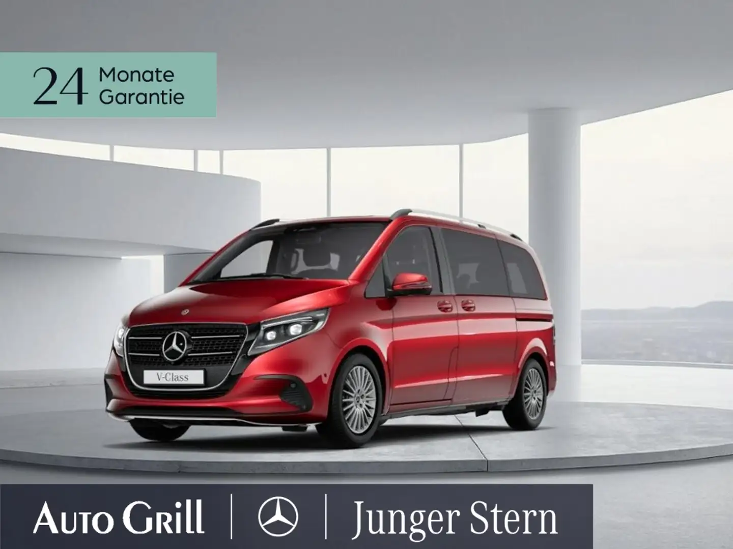 Mercedes-Benz V 220 d kurz Style+ AHK StdHzg 6Si Distr Multibe Rot - 2