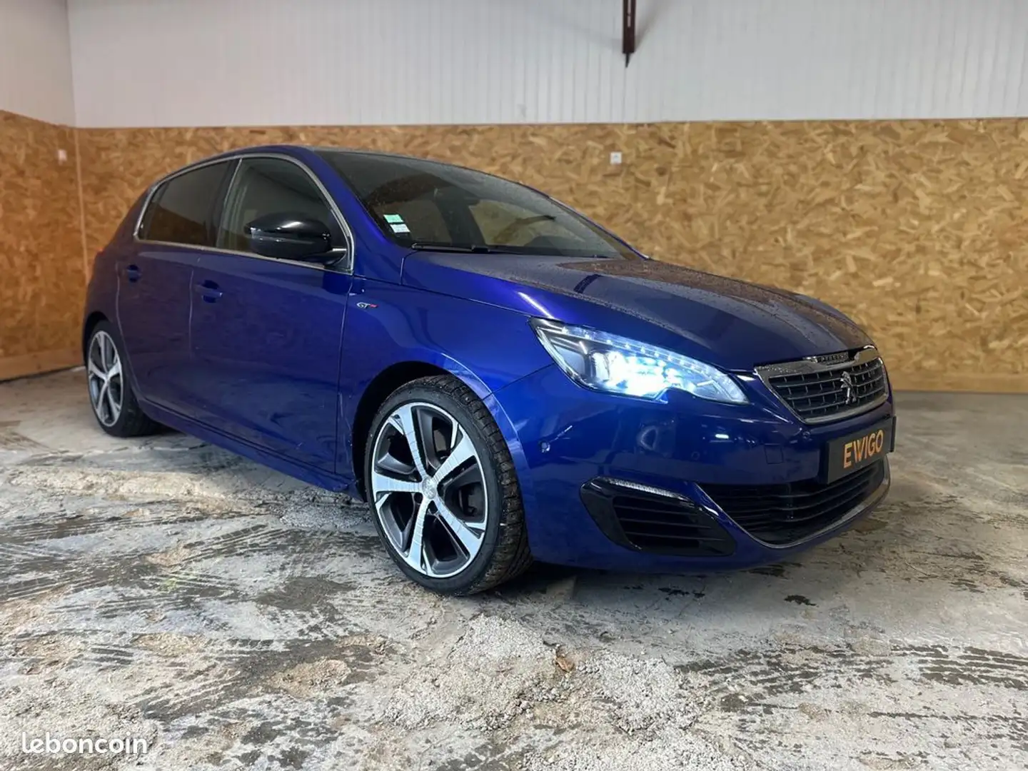 Peugeot 308 generation-ii 2.0 bluehdi 180ch gt start-stop bva Blau - 1