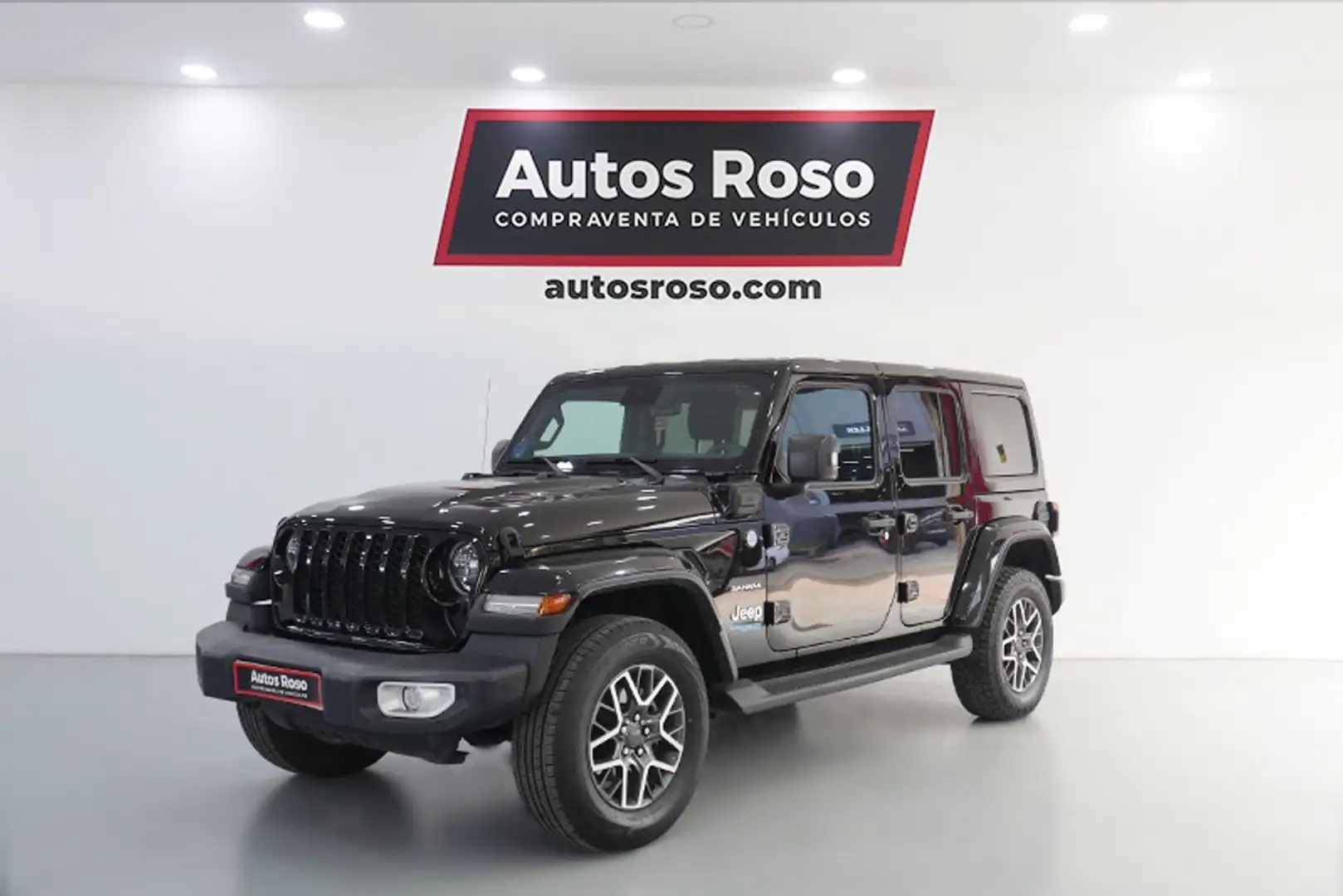 Jeep Wrangler 4p 2.0 380CV Sahara 8ATX E6D Gris - 1