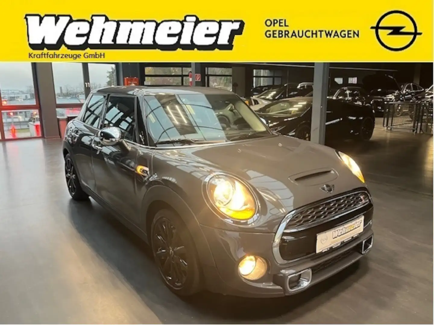 MINI Cooper S 5-trg, Panoramadach, Leder ... Сірий - 1