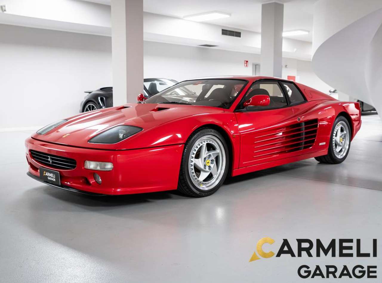 Ferrari F512 M ITALIANA-TARGHE ORIGINAL-2 PROPRIET-CARBON