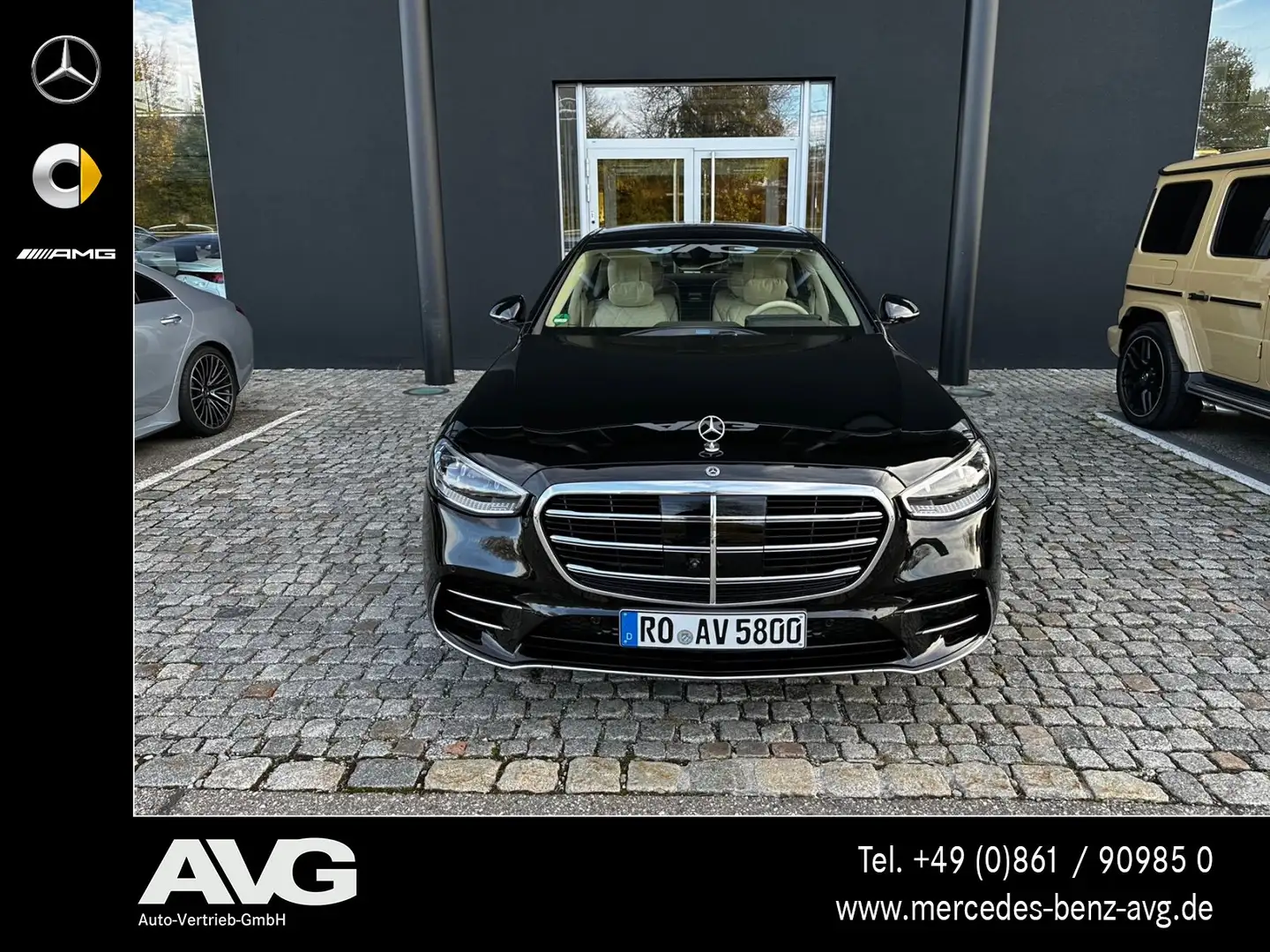 Mercedes-Benz S 580 S 580 4M L AMG Pano Keyless STDHZ 360° Klima Navi Zwart - 2