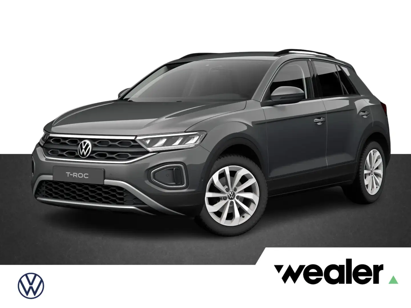 Volkswagen T-Roc Life Edition 1.5 110 kW / 150 pk TSI SUV 7 versn. Grijs - 1