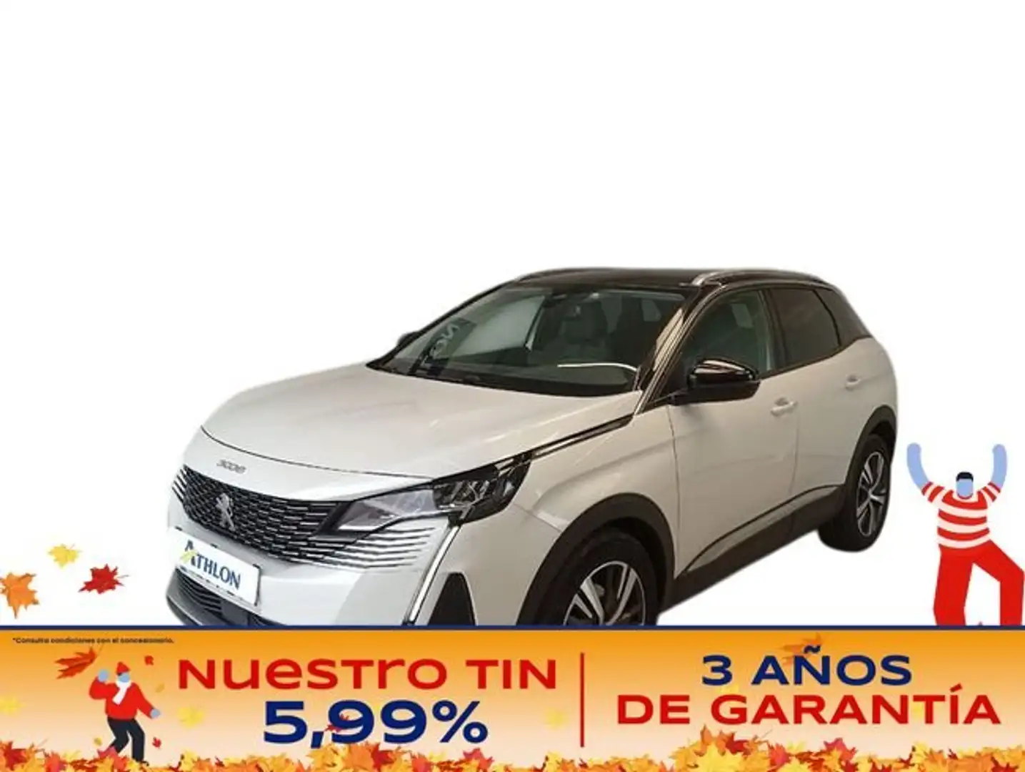 Peugeot 3008 1.5 BlueHDi 96kW S&S Allure Pack EAT8 Wit - 1