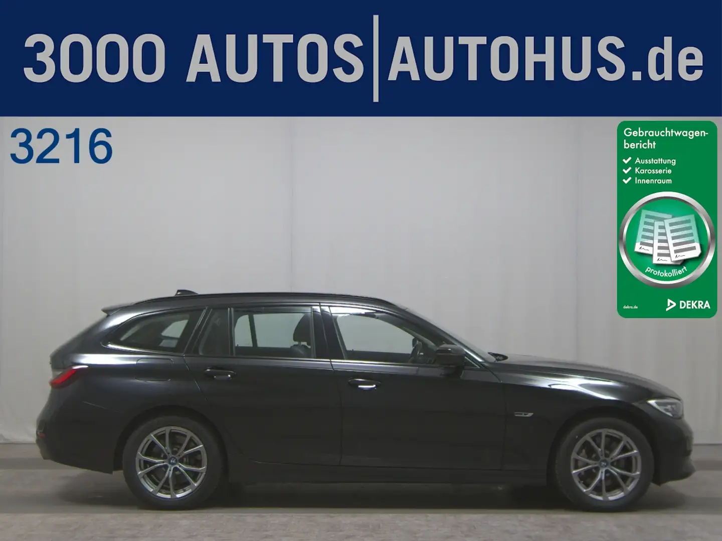 BMW 330 e Touring Sport-Line Navi LED LC Prof. Hifi Nero - 1