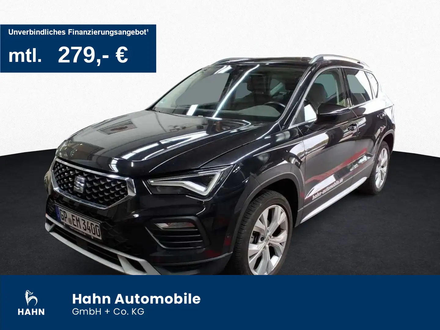 SEAT Ateca 1.5TSI DSG Xperience Standhz AHK Navi 360° Schwarz - 1