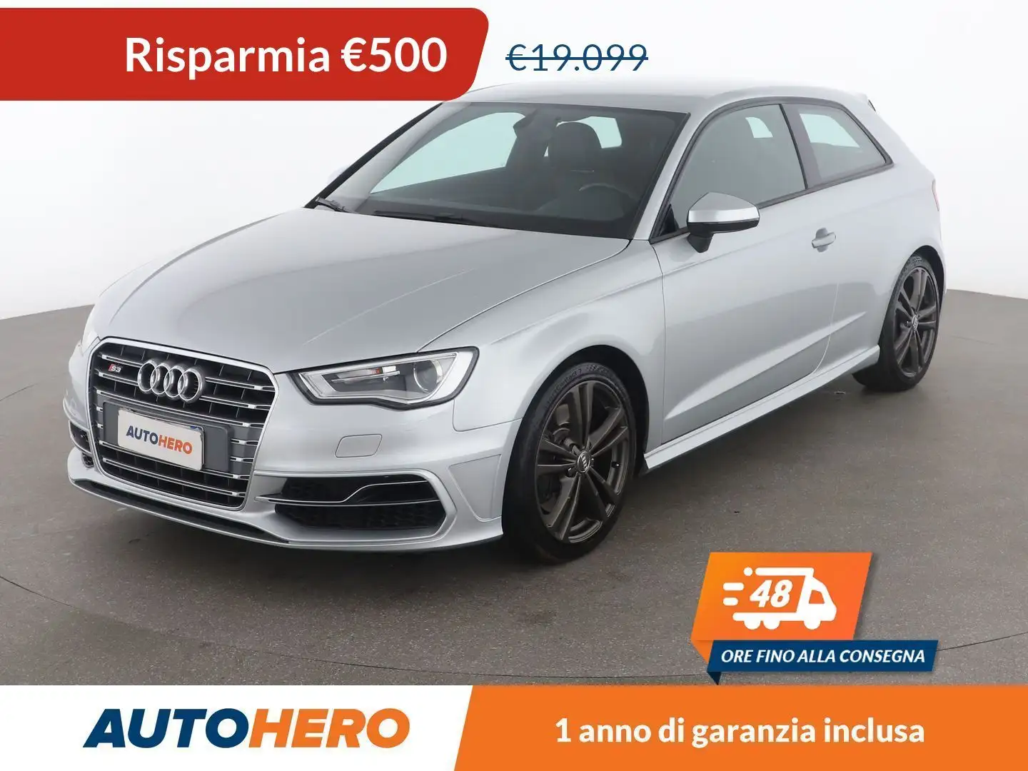 Audi S3 2.0 TFSI S tronic quattro Argintiu - 1