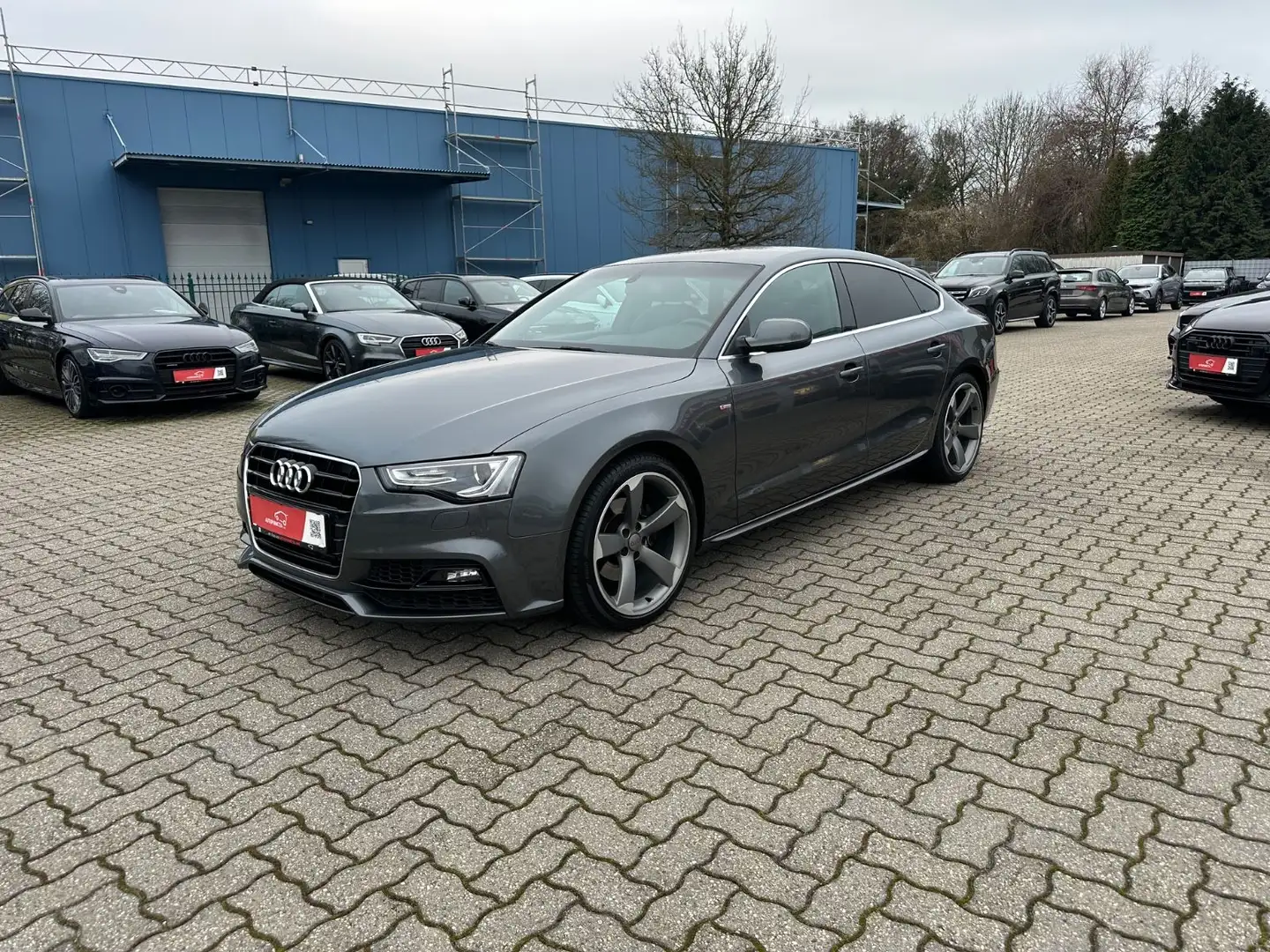 Audi A5 SB 1.8 TFSI S-line Bi-Xen NAV Kamer B&O 19" Gris - 1