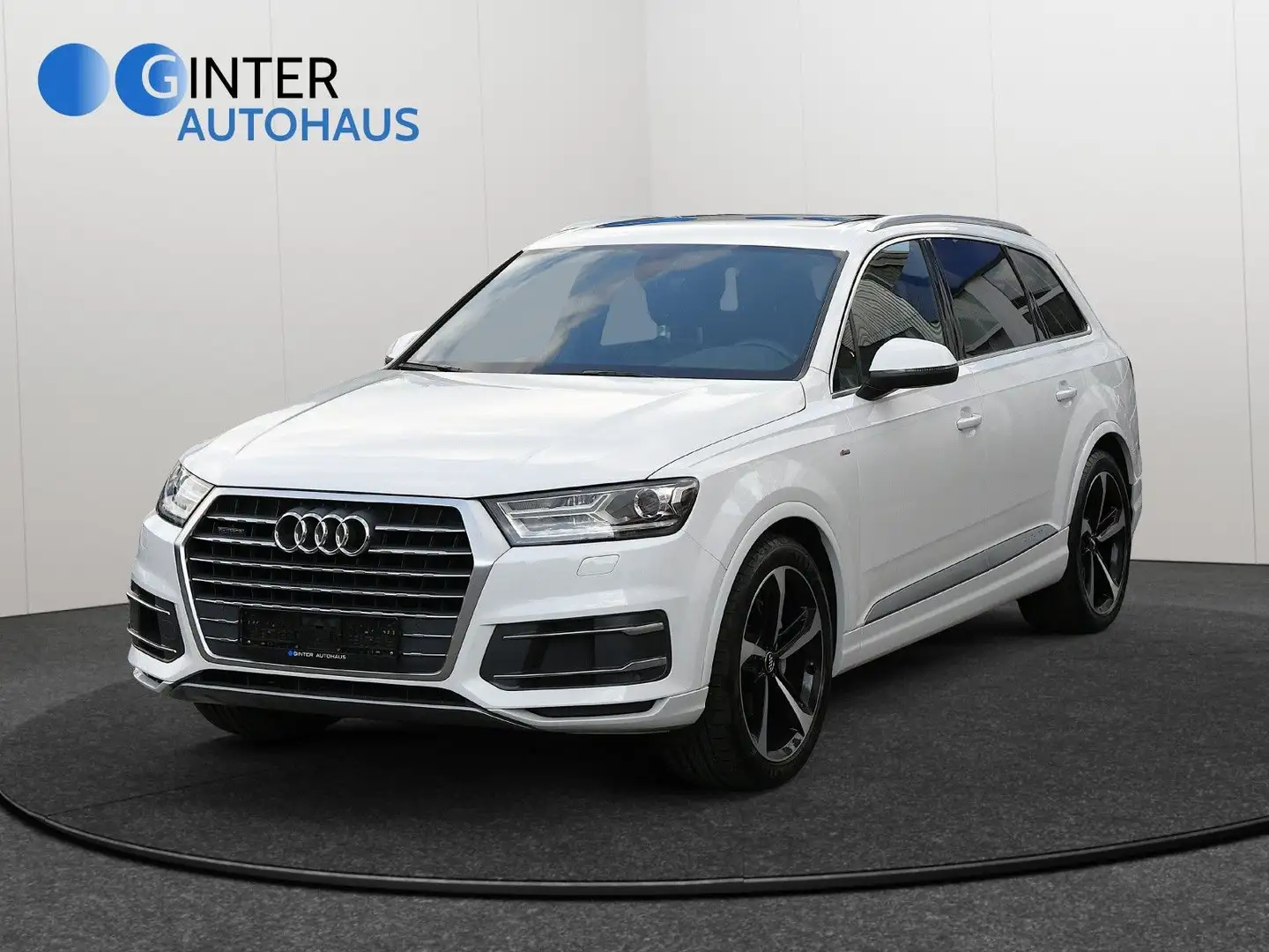 Audi Q7 3.0 TDI quattro S line Sport/Plus*aus 2.Hand* Blanc - 1