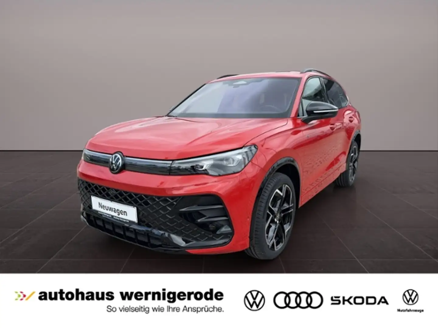 Volkswagen Tiguan R-Line 2.0TDI DSG 4Motion *AHK*StndHzg*DCC* Rot - 1