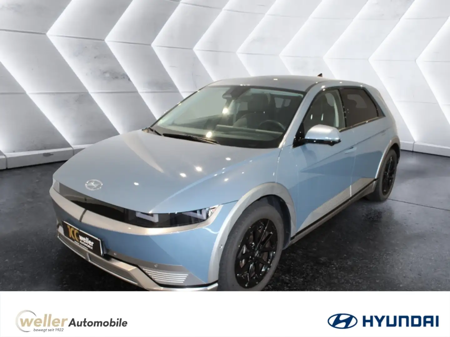 Hyundai IONIQ 5 Allrad 77.4kwh Rückfahrkamera Head-Up Navi Sitzhei Blau - 1