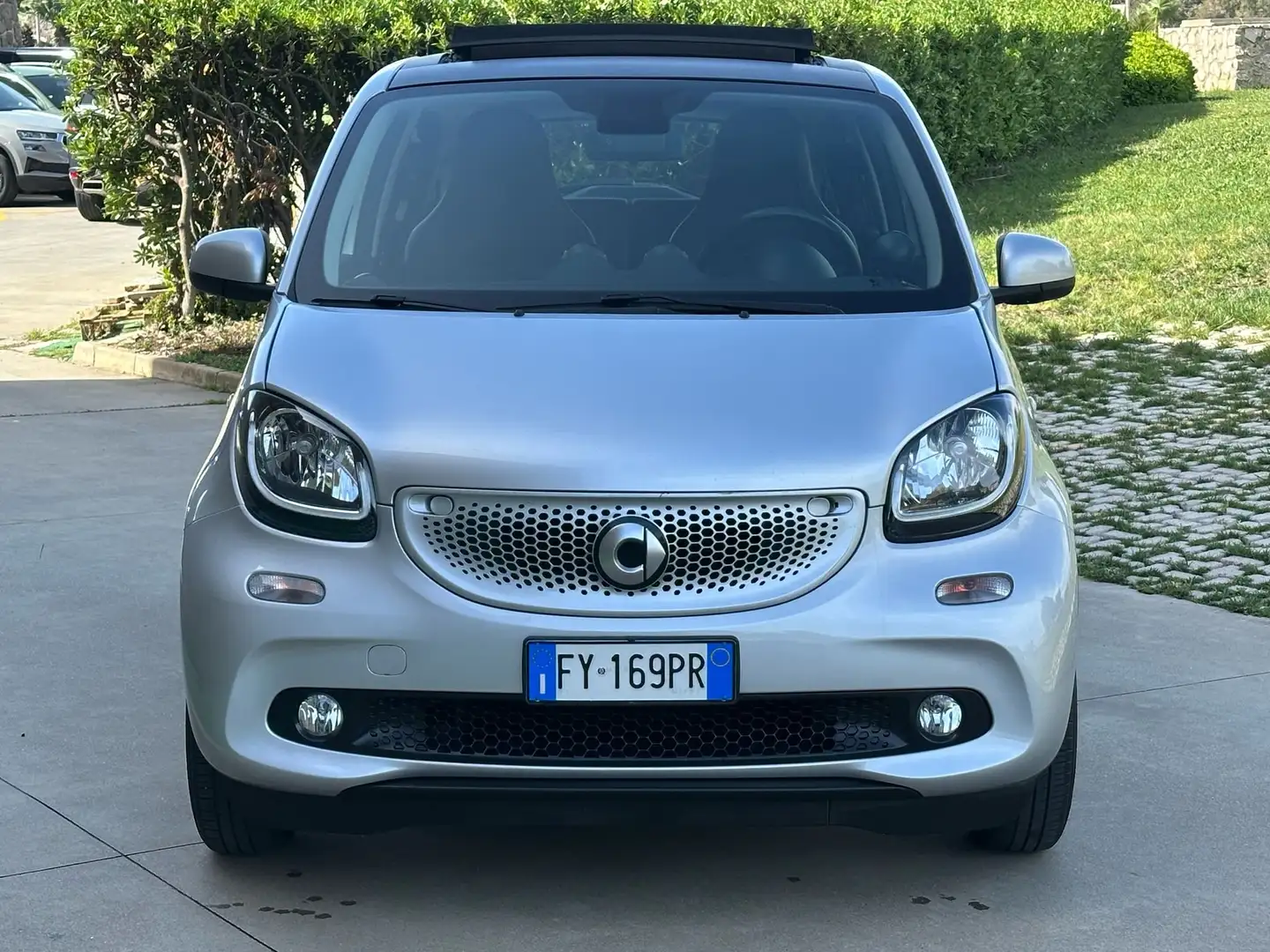 smart forFour 0.9 PRIME TURBO 90CV TWINAMIC+CABRIO+PELLE+LED!!! Срібний - 2