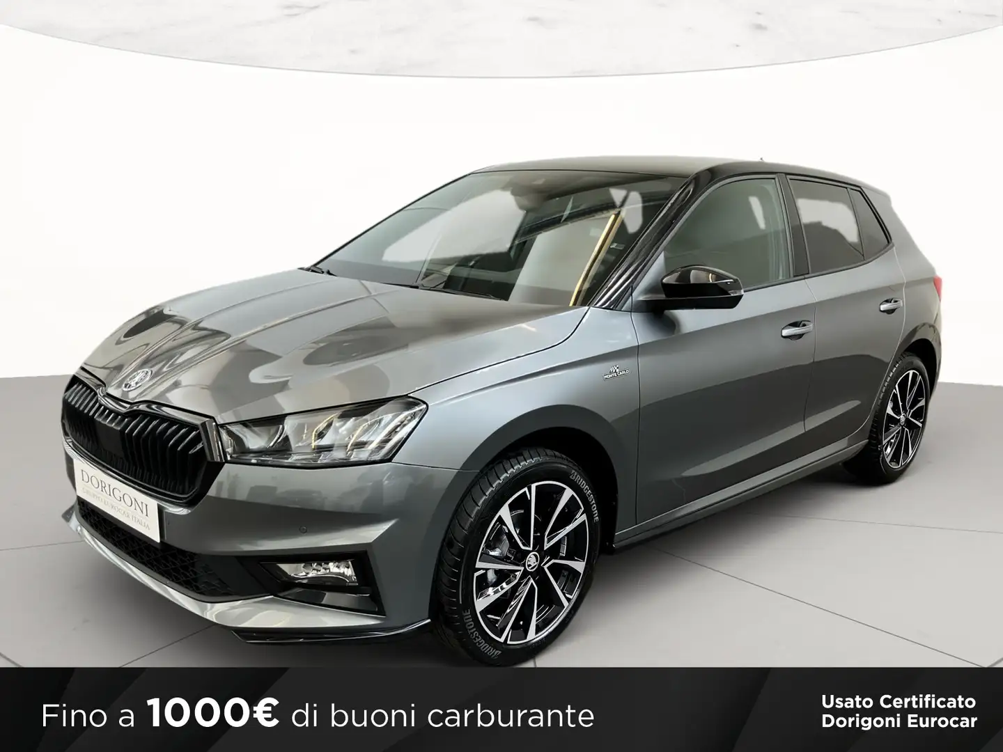 Skoda Fabia 1.0 mpi evo monte carlo 80cv Gris - 1