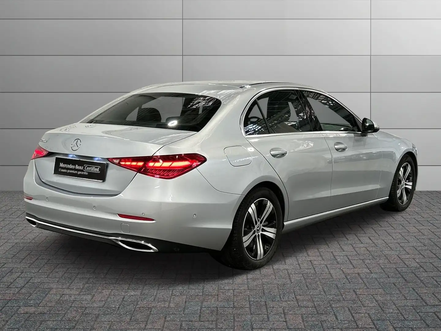 Mercedes-Benz C 220 d mhev Sport auto Argento - 2