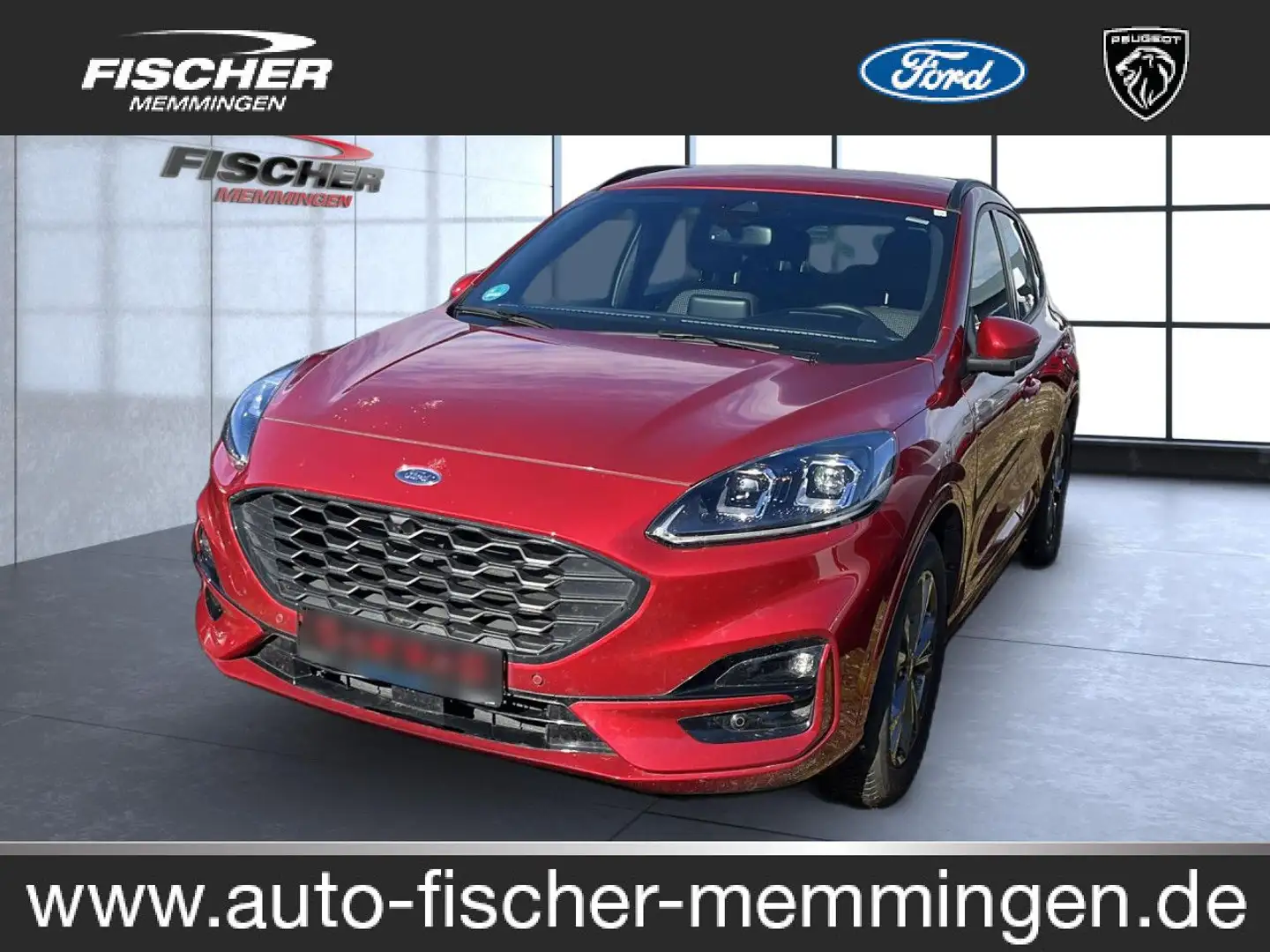 Ford Kuga ST-Line Bluetooth Head Up Display Navi LED Rouge - 1