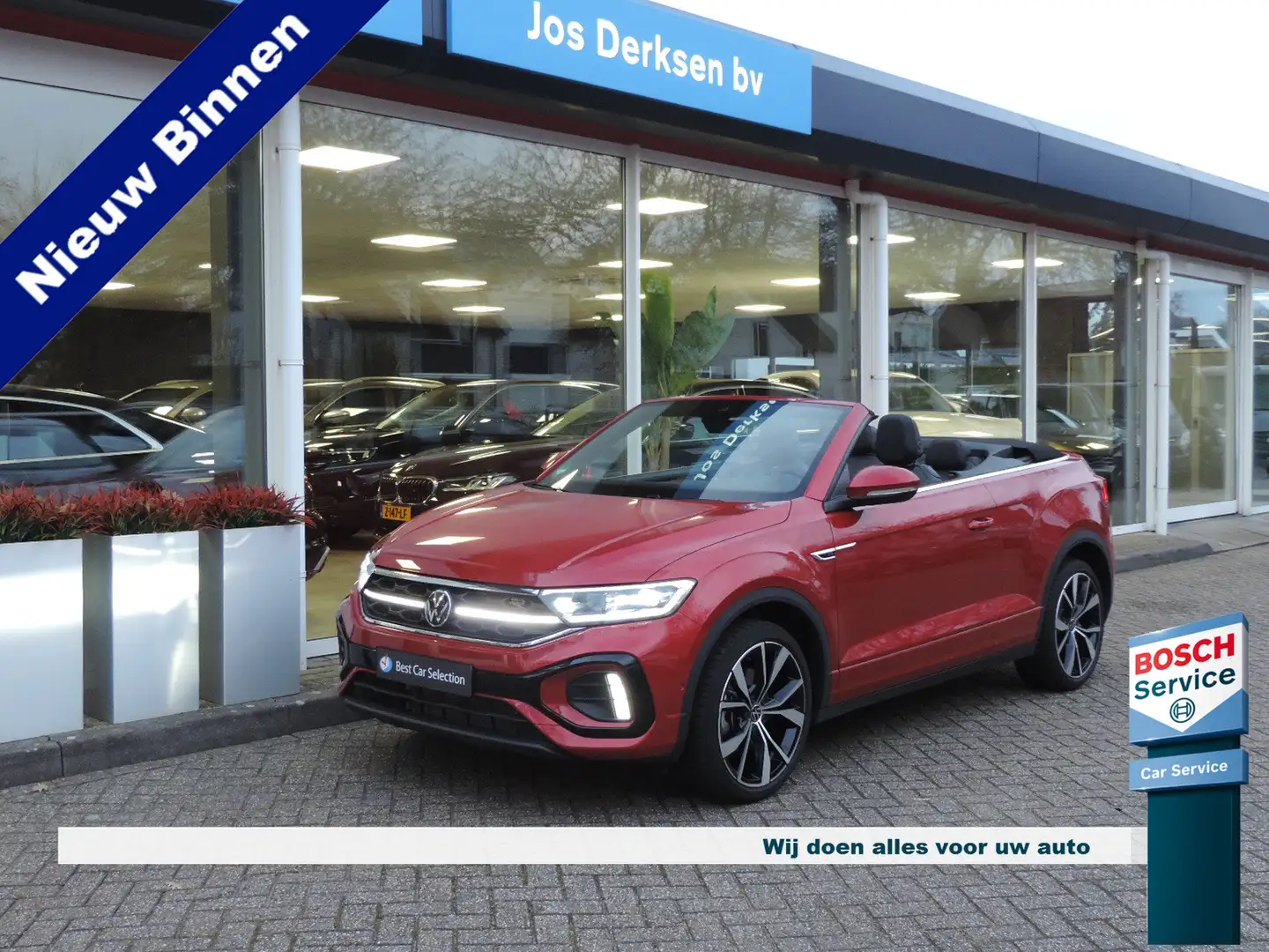Volkswagen T-Roc Cabrio 1.5 TSI R-Line DSG (Nw. model) - IQ Drive P Rood - 1