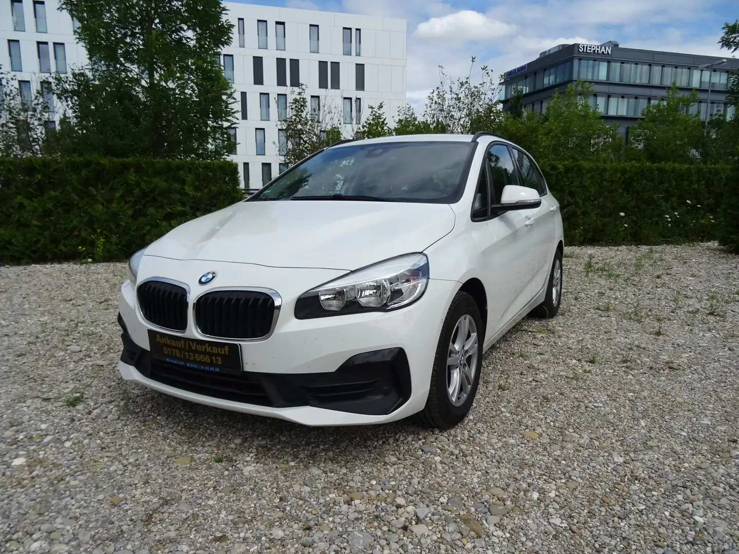 BMW 216 d Advantage Active Tourer (F45)-1.Hand-Euro 6 Weiß - 1