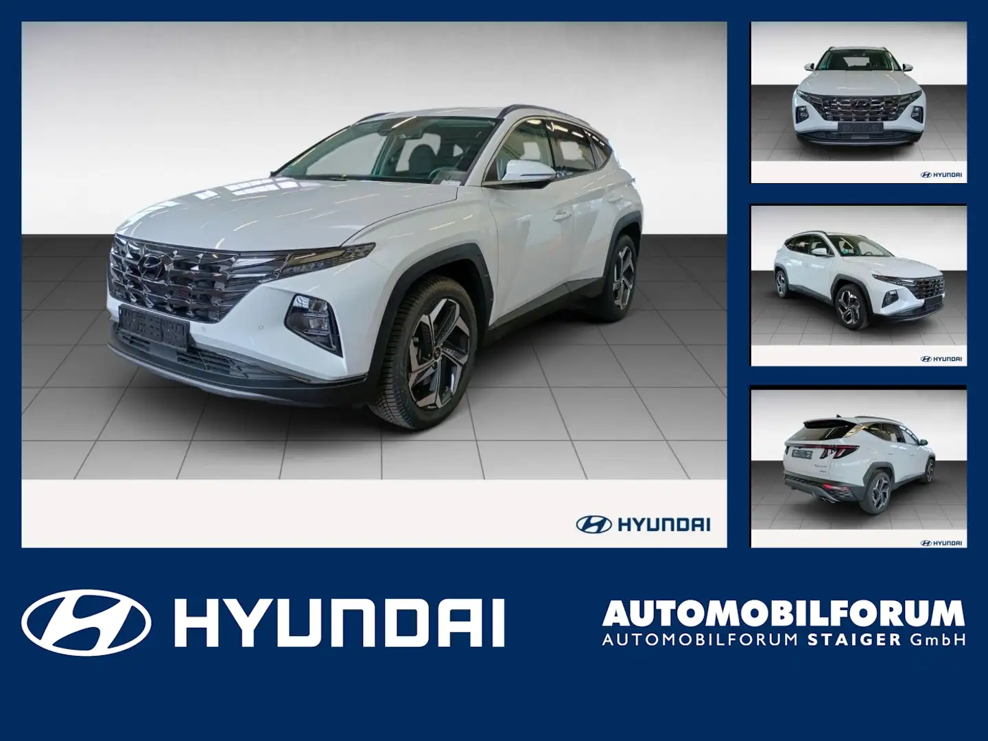 Hyundai TUCSON 1.6 T-GDI Trend ACC FLA SpurH LM 2xKlima Blanc - 1