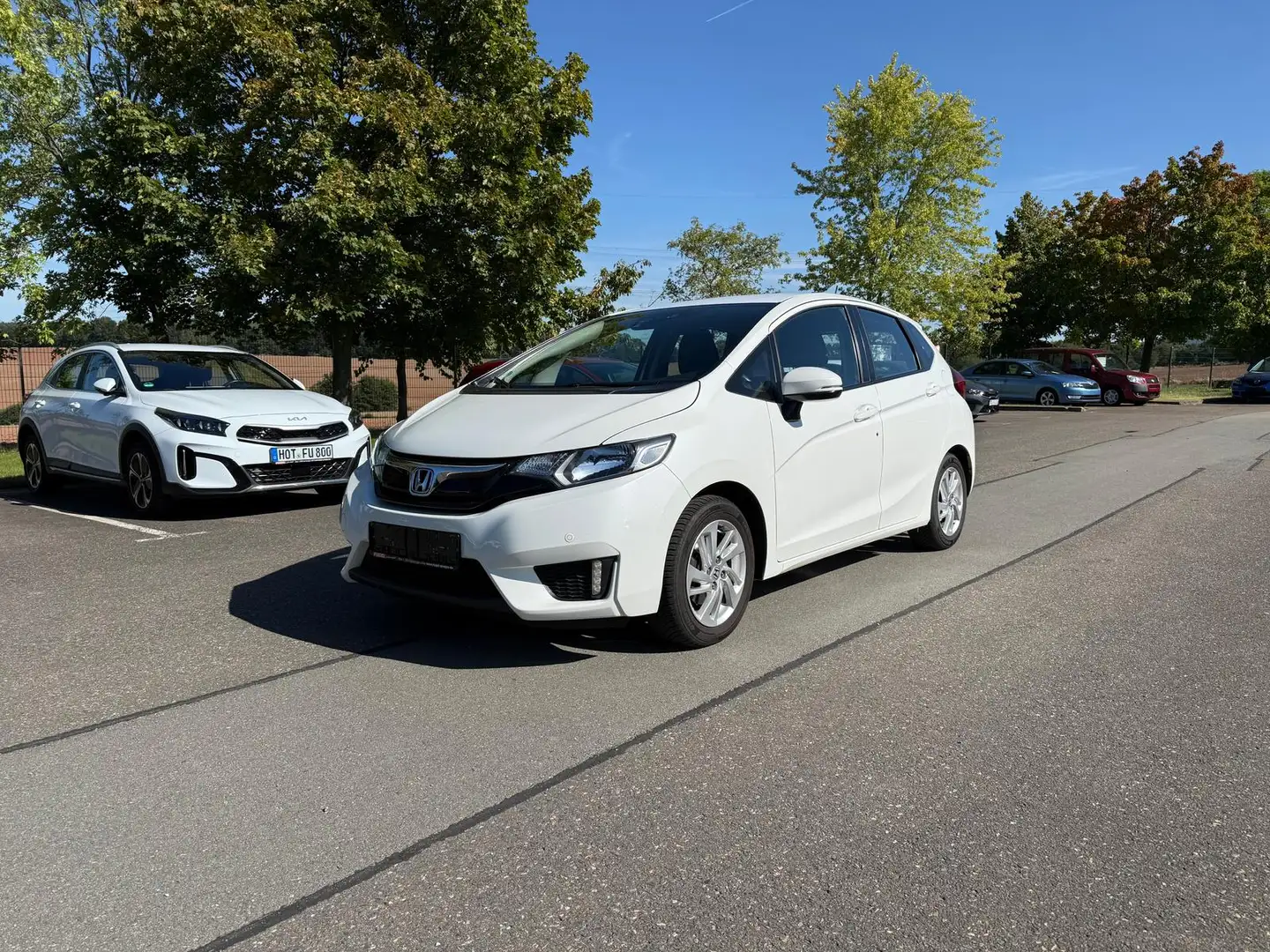 Honda Jazz 1.3 i-VTEC Comfort AHK|SHZ|Temp|PDC Weiß - 2