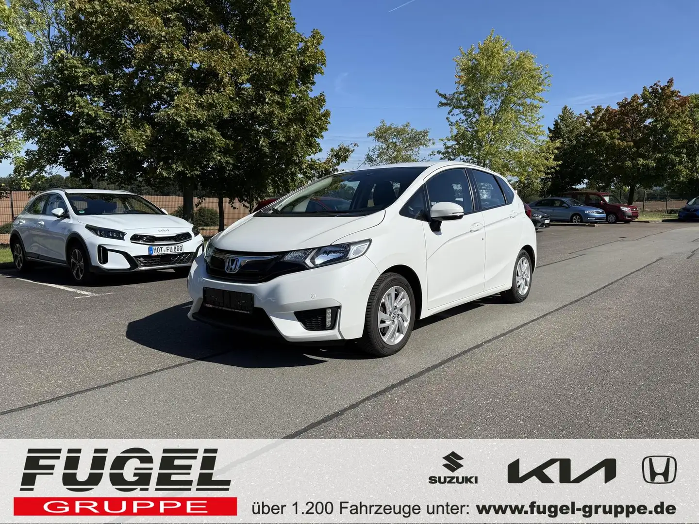 Honda Jazz 1.3 i-VTEC Comfort AHK|SHZ|Temp|PDC Weiß - 1