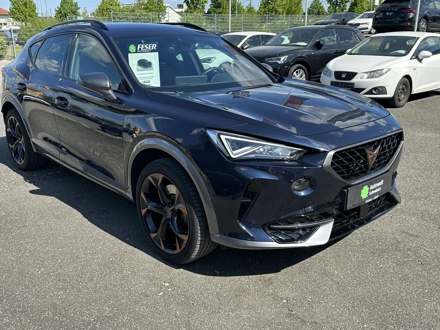 CUPRA Formentor VZ 1.4 eTSI AHK LED KAMERA NAVI SHZ Blau - 2