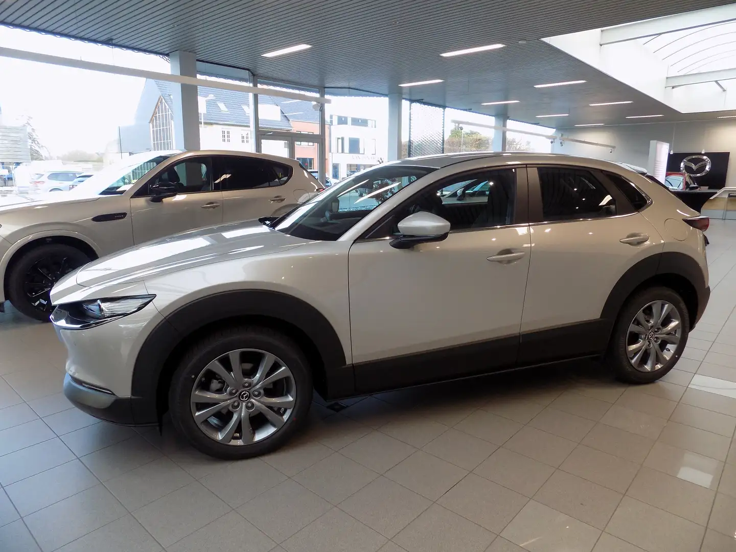 Mazda CX-30 2.0i SKYACTIV-X MHE 186pk Centre-Line Automaat Beige - 2