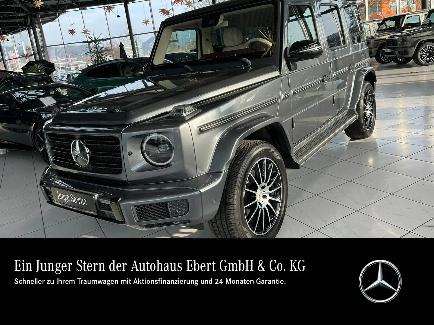 Mercedes-Benz G 500 orig.KM Stronger than time AMG Standhzg TV Gris - 1
