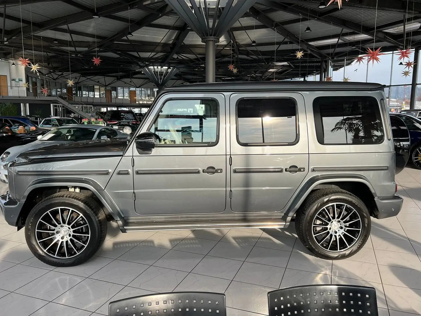 Mercedes-Benz G 500 orig.KM Stronger than time AMG Standhzg TV Gris - 2