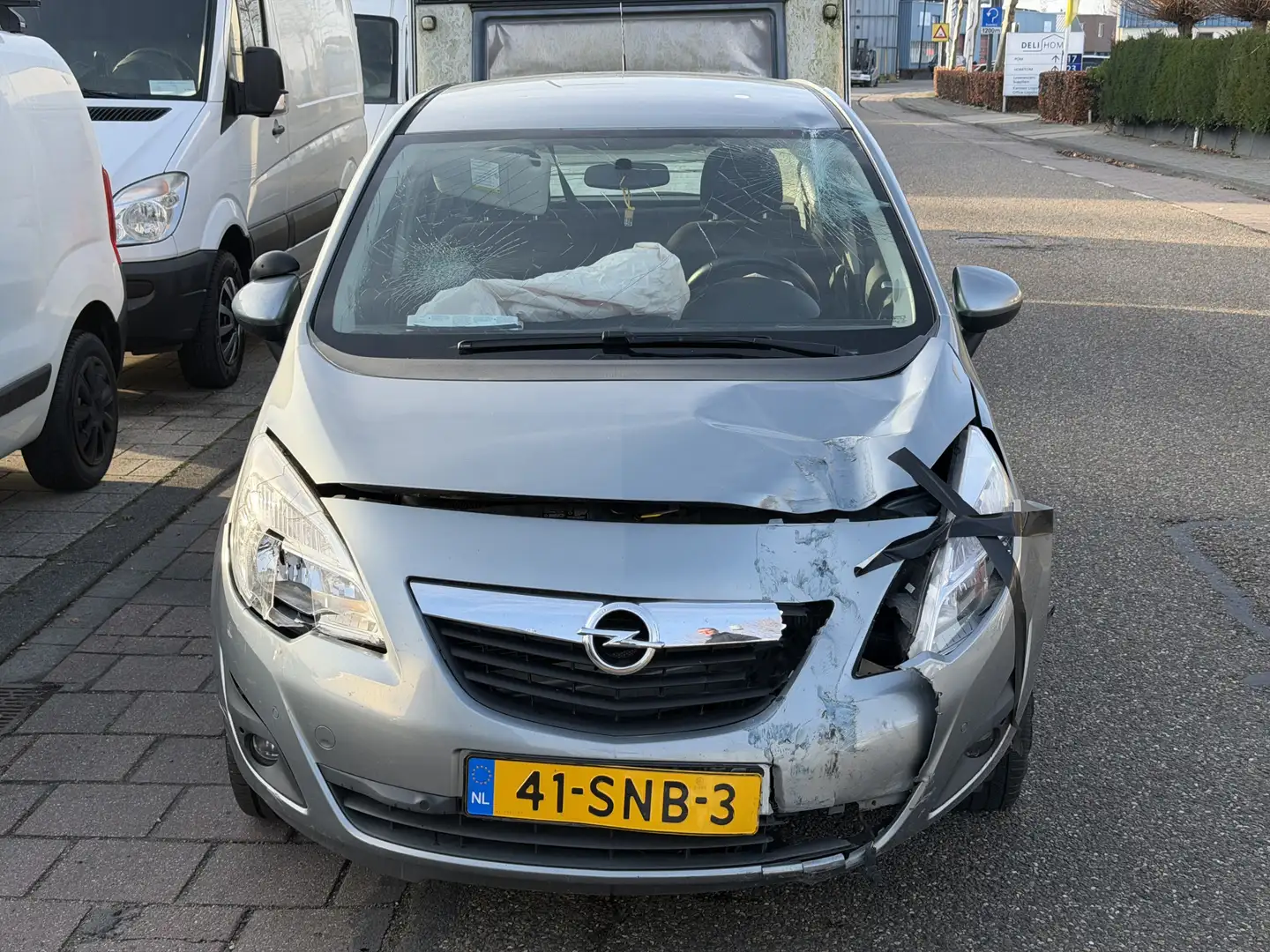 Opel Meriva 1.4 Turbo Edition Inruilauto’s tegen vaste prijzen Grau - 2