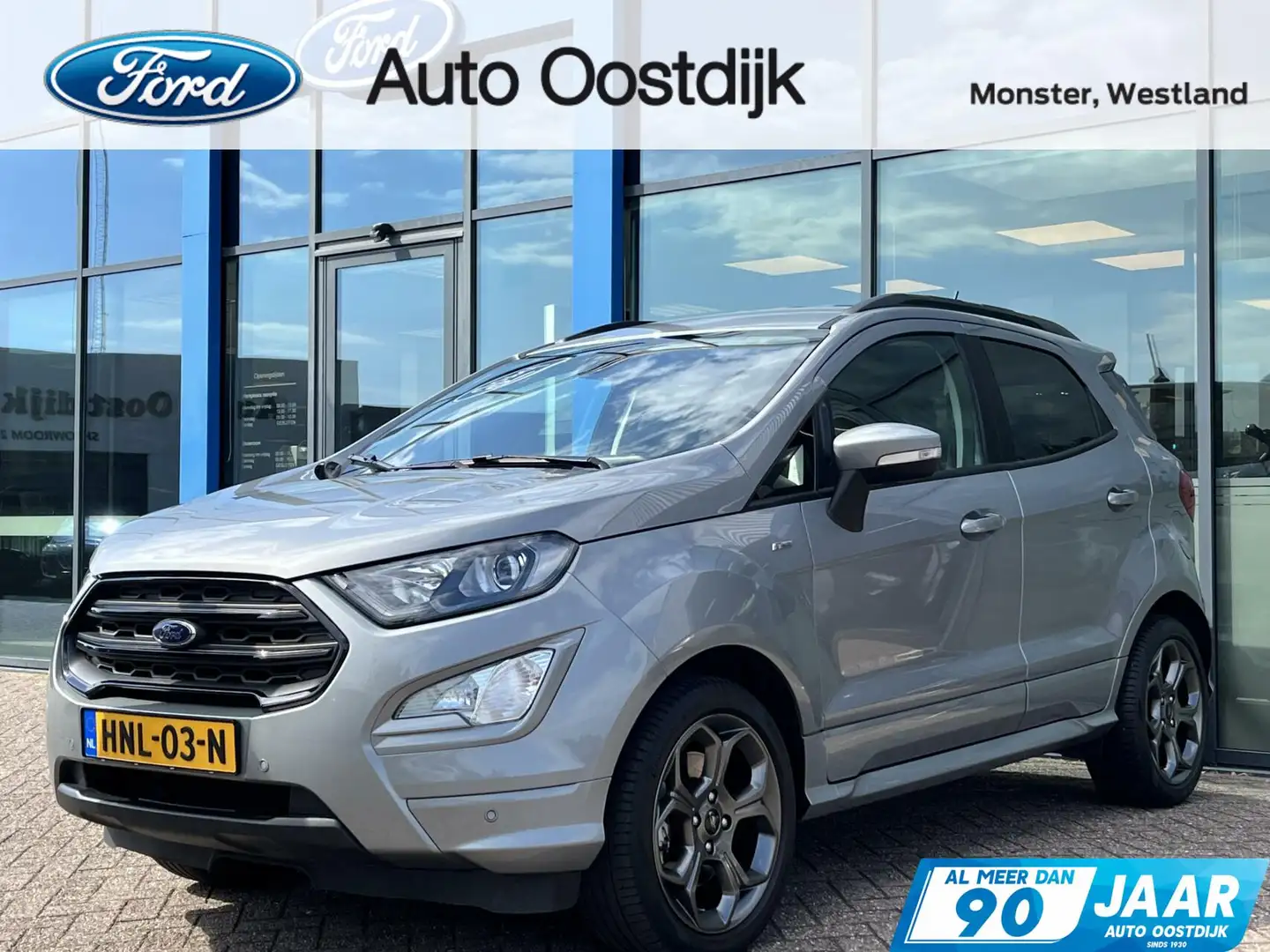 Ford EcoSport 1.0 EcoBoost ST-Line 125PK Camera Cruise Navi Clim Argent - 1