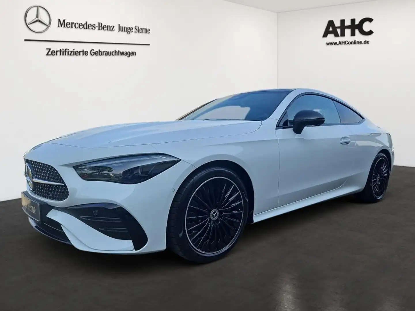 Mercedes-Benz CLE 200 Coupé AMG AHK ACC Pano Sitzklima 360° Weiß - 1