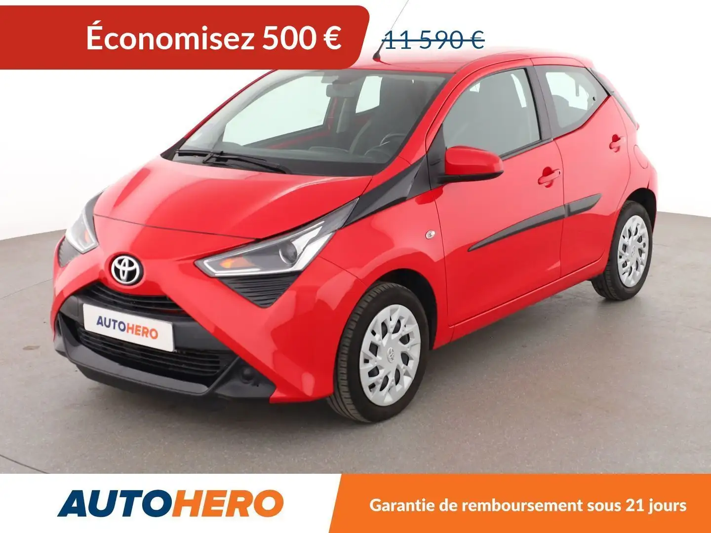 Toyota Aygo 1.0 VVT-i X-Play Rouge - 1