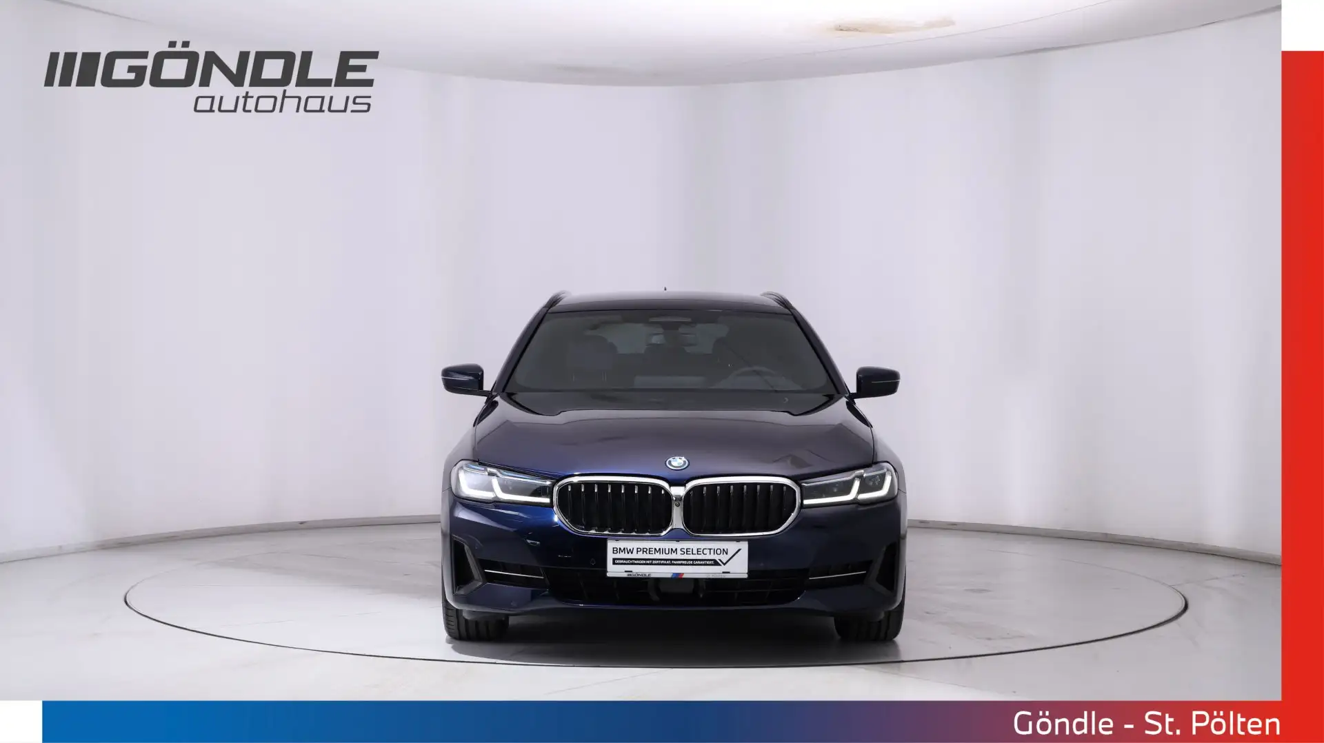 BMW 530 e xDrive Touring Blau - 2