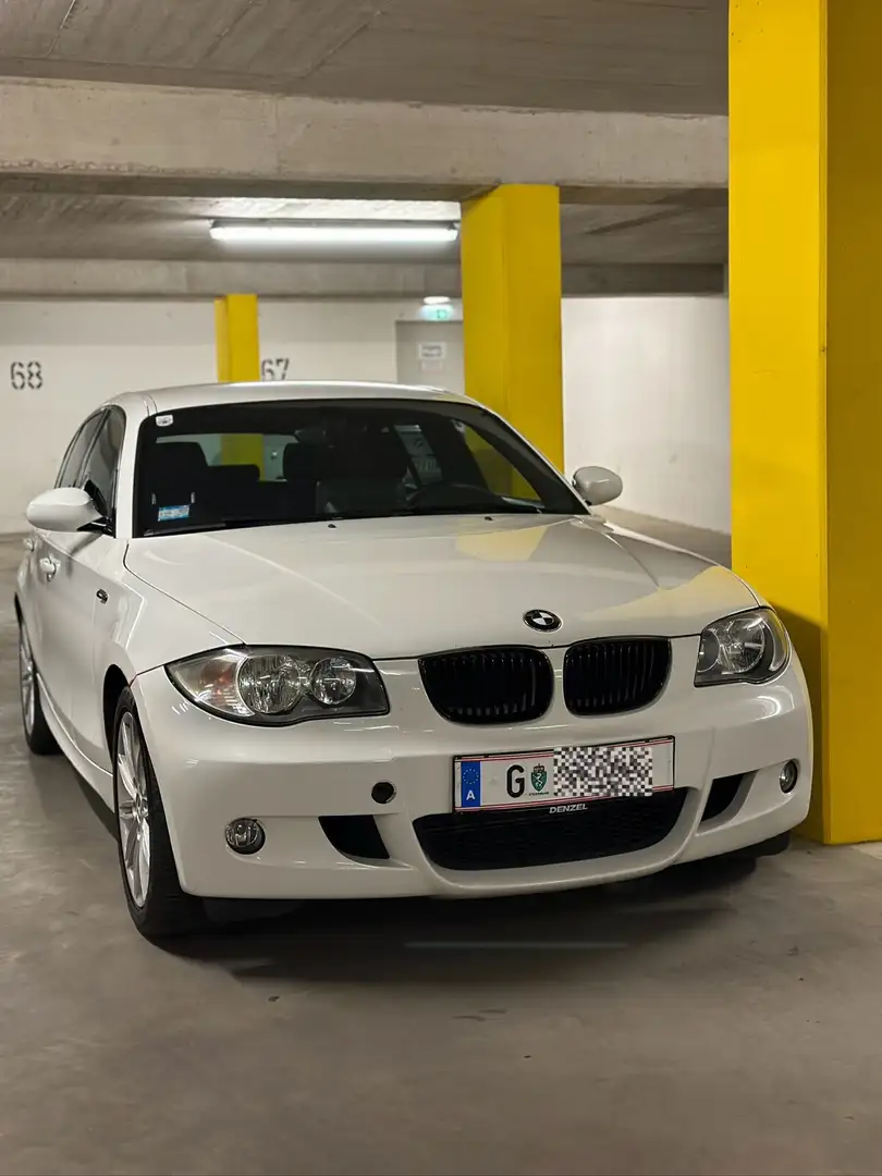 BMW 116 116d mit Sternenhimmel/Carplay/Rückfahrkamera Weiß - 1