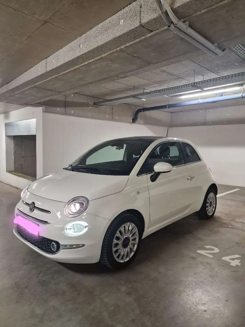 Fiat 500 Fiat 500 FIAT 500 Dolcevita Hybrid | Panorama-Glasdach | Park- & Regensensor | Tempomat | Pickerl & Garantie Limousine Weiß - 2