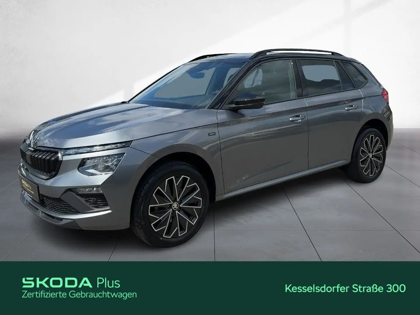 Skoda Kamiq 1.0 TSI DSG Selection ACC AHZV LED  Kamera Grau - 1