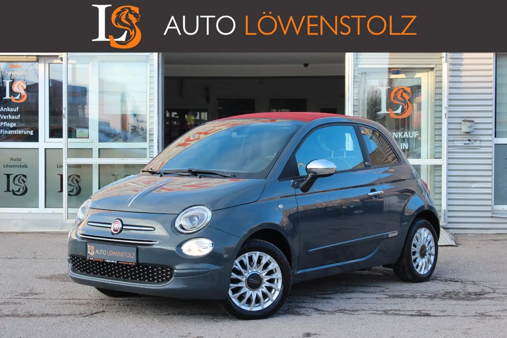 Fiat 500C Lounge Cabrio | 2.Hand | Klima | PDC2 Grigio - 1