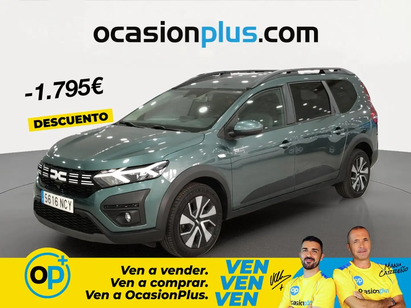 Dacia Jogger 1.0 TCe Expression 81kW 7pl. Verde - 1